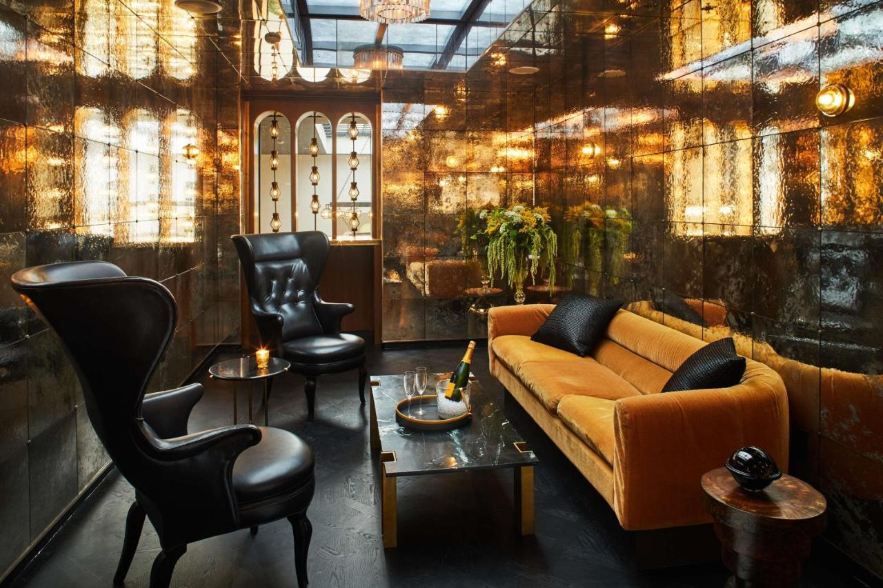 โรงแรมฟิเกรัว ลอสแอนเจลิส ภายนอก รูปภาพ The interior of the bar