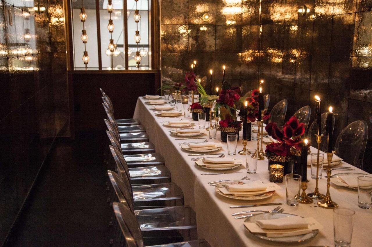 โรงแรมฟิเกรัว ลอสแอนเจลิส ภายนอก รูปภาพ The private dining room at the restaurant